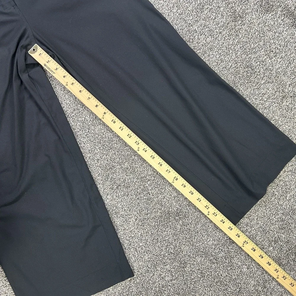 Lululemon City Sleek Womens 31‎ Black 5 Pocket Wide-Leg High Rise 7/8 Length